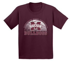 Mississippi State Bulldogs Boys Tee Shirt - MSU Bulldogs Basketball