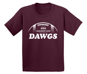 Mississippi State Bulldogs Boys Tee Shirt - MSU Dawgs Football