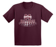 Mississippi State Bulldogs Boys Tee Shirt - Bulldogs Spotlight and Shadow