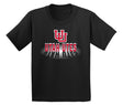 Utah Utes Boys Tee Shirt - Spotlight Shadow Utah Utes