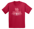 Utah Utes Boys Tee Shirt - Spotlight Shadow Utah Utes