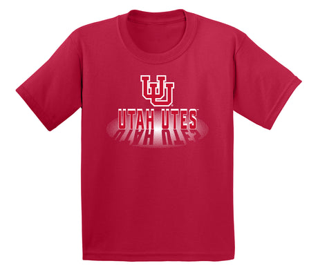 Utah Utes Boys Tee Shirt - Spotlight Shadow Utah Utes