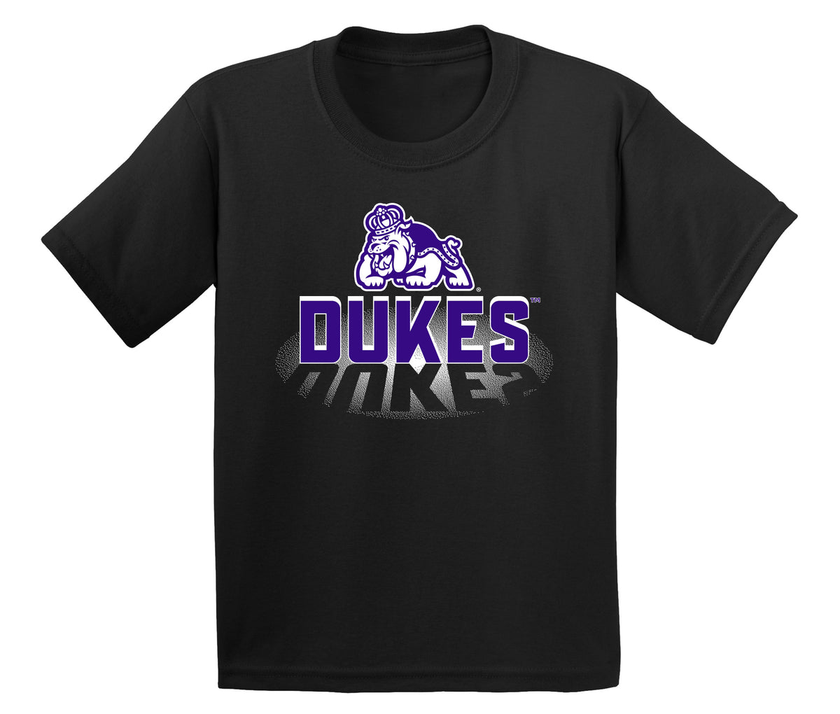 James Madison Dukes Boys Tee Shirt - Spotlight and Shadow Dukes