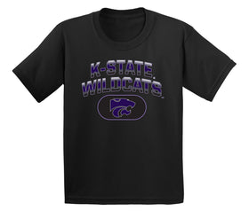 K-State Wildcats Boys Tee Shirt - Full Color K-State Wildcats Fade