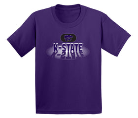 K-State Wildcats Boys Tee Shirt - Spotlight and Shadow K-State