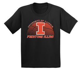 Illinois Fighting Illini Boys Tee Shirt - University of Illinois Basketball