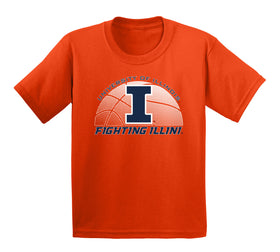 Illinois Fighting Illini Boys Tee Shirt - University of Illinois Basketball