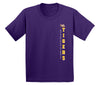 LSU Tigers Boys Tee Shirt - Vertical Louisiana State University Tigers