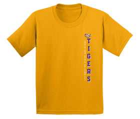 LSU Tigers Boys Tee Shirt - Vertical Louisiana State University Tigers