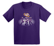 LSU Tigers Boys Tee Shirt - Spotlight and Shadow LSU