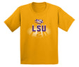 LSU Tigers Boys Tee Shirt - Spotlight and Shadow LSU