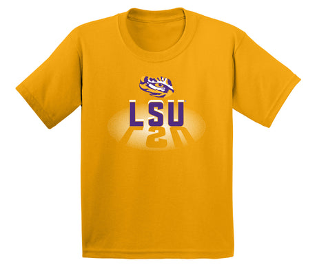LSU Tigers Boys Tee Shirt - Spotlight and Shadow LSU