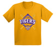 LSU Tigers Boys Tee Shirt - LSU Baseball Diamond