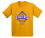 LSU Tigers Boys Tee Shirt - LSU Baseball Diamond