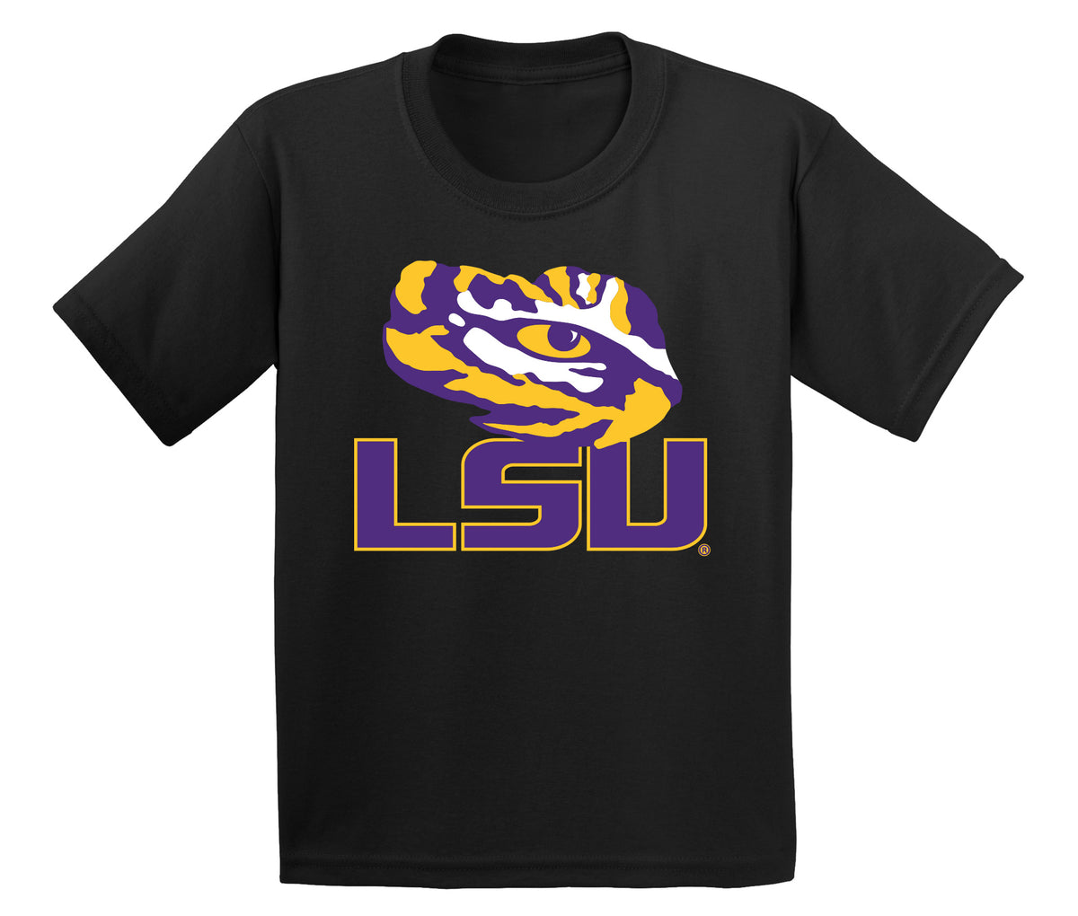 LSU Tigers Boys Tee Shirt - Tiger Eye LSU