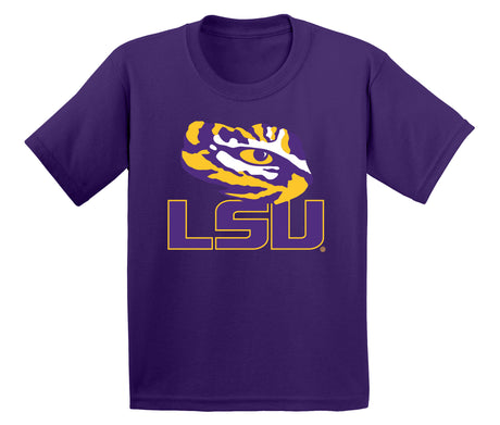 LSU Tigers Boys Tee Shirt - Tiger Eye LSU