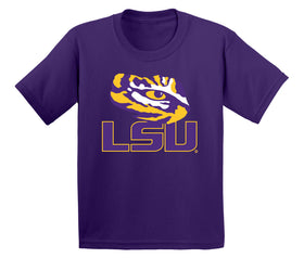 LSU Tigers Boys Tee Shirt - Tiger Eye LSU