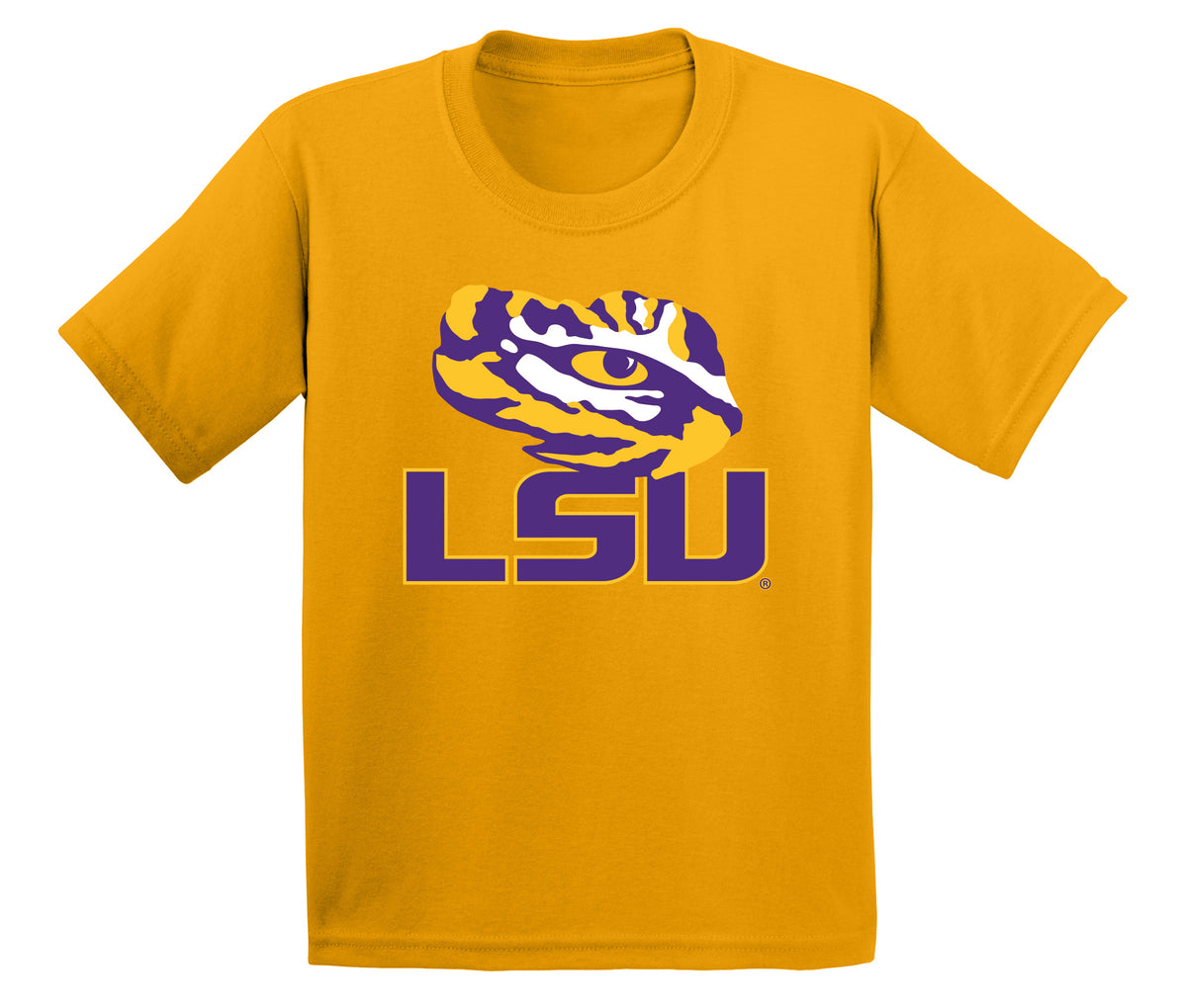 LSU Tigers Boys Tee Shirt - Tiger Eye LSU