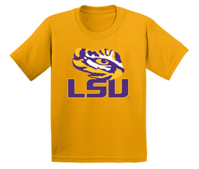 LSU Tigers Boys Tee Shirt - Tiger Eye LSU