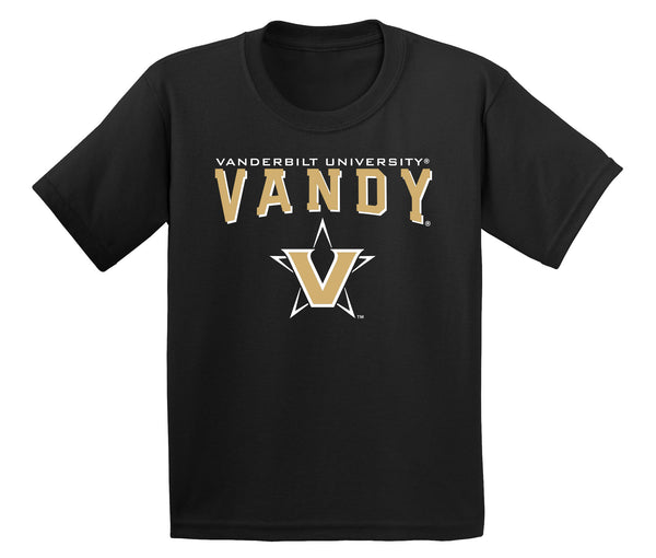 Vanderbilt Commodores Boys Tee Shirt - Vandy with Primary Logo