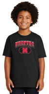 Nebraska Huskers Boys Tee Shirt - Full Color Huskers Fade with Block N