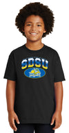 South Dakota State Jackrabbits Boys Tee Shirt - SDSU Full Color Fade Plus Primary Logo