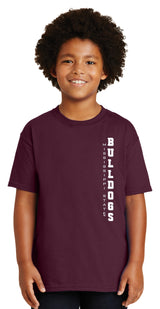 Mississippi State Bulldogs Boys Tee Shirt - Vertical Mississippi State Bulldogs