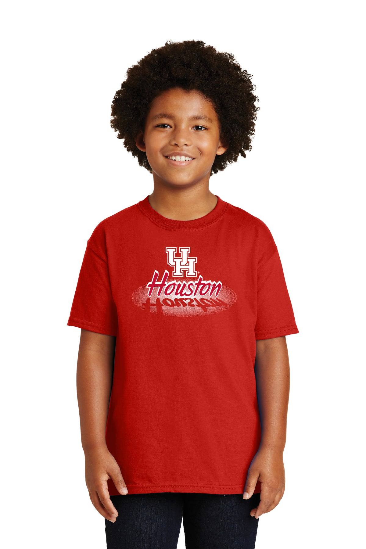 Houston Cougars Boys Tee Shirt - Spotlight and Shadow Houston