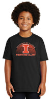 Illinois Fighting Illini Boys Tee Shirt - University of Illinois Basketball