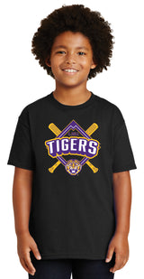LSU Tigers Boys Tee Shirt - LSU Baseball Diamond