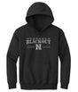 Nebraska Huskers Youth Hooded Sweatshirt - Nebraska Blackout Block N