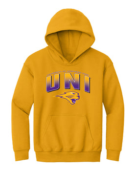 Northern Iowa Panthers Youth Hooded Sweatshirt - UNI Full Color Fade Primary Logo