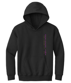Northern Iowa Panthers Youth Hooded Sweatshirt - Vertical University of Northern Iowa