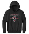 North Carolina State Wolfpack Youth Hooded Sweatshirt - 3-Stripe Primary Logo