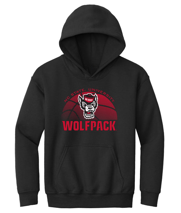 North Carolina State Wolfpack Youth Hooded Sweatshirt - NC State Basketball