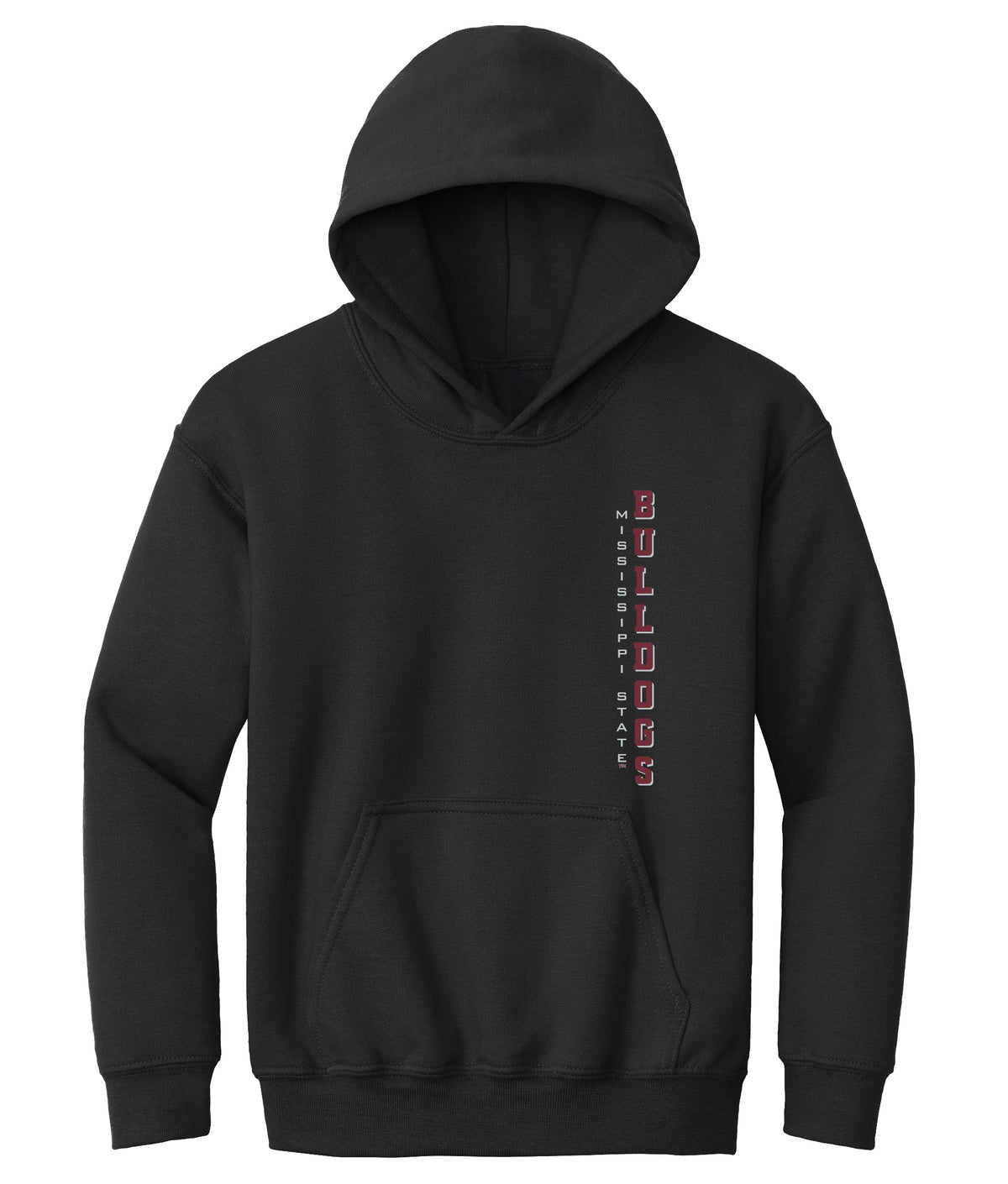 Mississippi State Bulldogs Youth Hooded Sweatshirt - Vert MSU