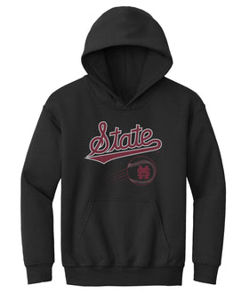 Mississippi State Bulldogs Youth Hooded Sweatshirt - Mississippi State Baseball