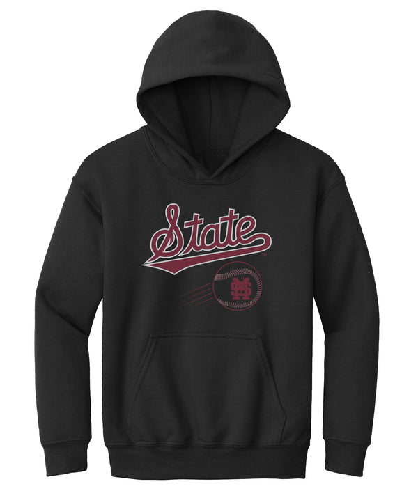 Mississippi State Bulldogs Youth Hooded Sweatshirt - Mississippi State Baseball