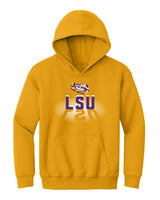 LSU Tigers Youth Hooded Sweatshirt - Spotlight and Shadow LSU