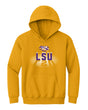 LSU Tigers Youth Hooded Sweatshirt - Spotlight and Shadow LSU