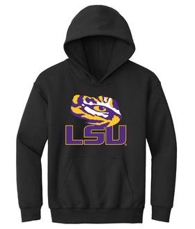 LSU Tigers Youth Hooded Sweatshirt - Tiger Eye LSU