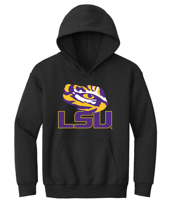 LSU Tigers Youth Hooded Sweatshirt - Tiger Eye LSU