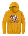LSU Tigers Youth Hooded Sweatshirt - Tiger Eye LSU