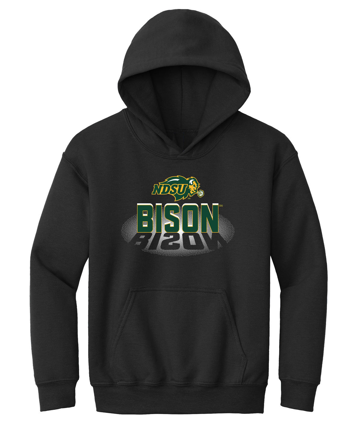 NDSU Bison Youth Hooded Sweatshirt - Spotlight Bison
