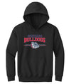 Gonzaga Bulldogs Youth Hooded Sweatshirt - Gonzaga Bulldogs 3 Stripe