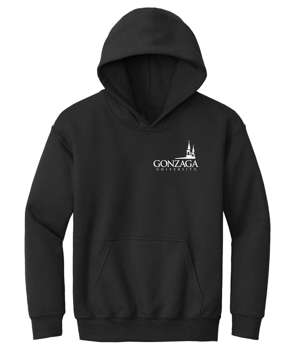 Gonzaga Bulldogs Youth Hooded Sweatshirt - Gonzaga Spires