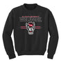 North Carolina State Wolfpack Youth Crewneck Sweatshirt - 3-Stripe Primary Logo