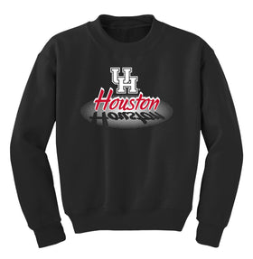 Houston Cougars Youth Crewneck Sweatshirt - Spotlight and Shadow Houston