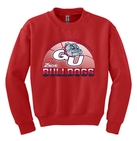 Gonzaga Bulldogs Youth Crewneck Sweatshirt - Gonzaga Basketball