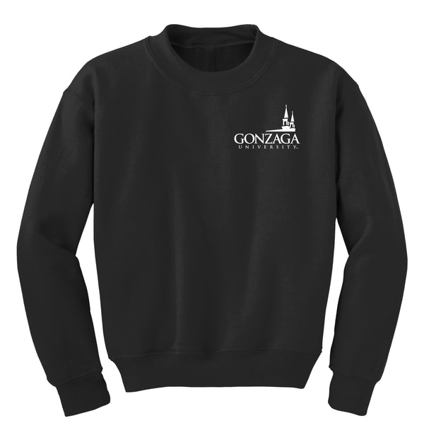 Gonzaga Bulldogs Youth Crewneck Sweatshirt - Gonzaga Spires